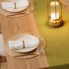 The Solid Linen Table Set